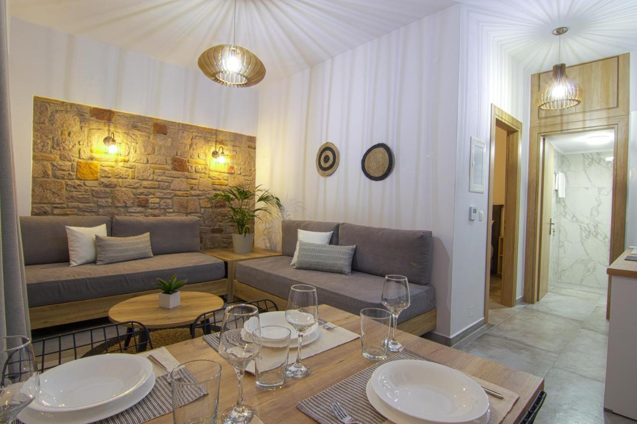 Onar Limnos II Luxury Apartments Moudhros Экстерьер фото