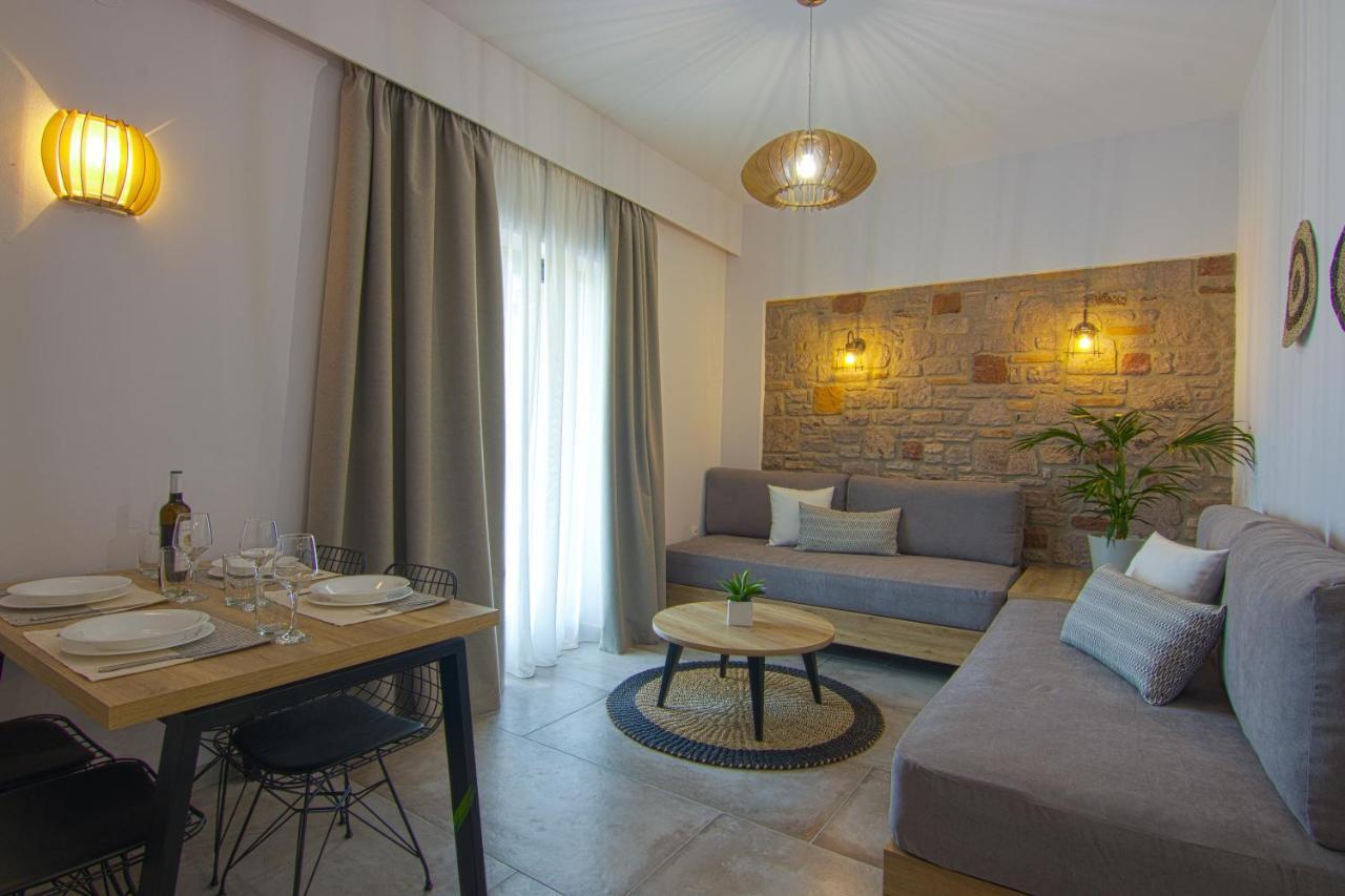 Onar Limnos II Luxury Apartments Moudhros Экстерьер фото